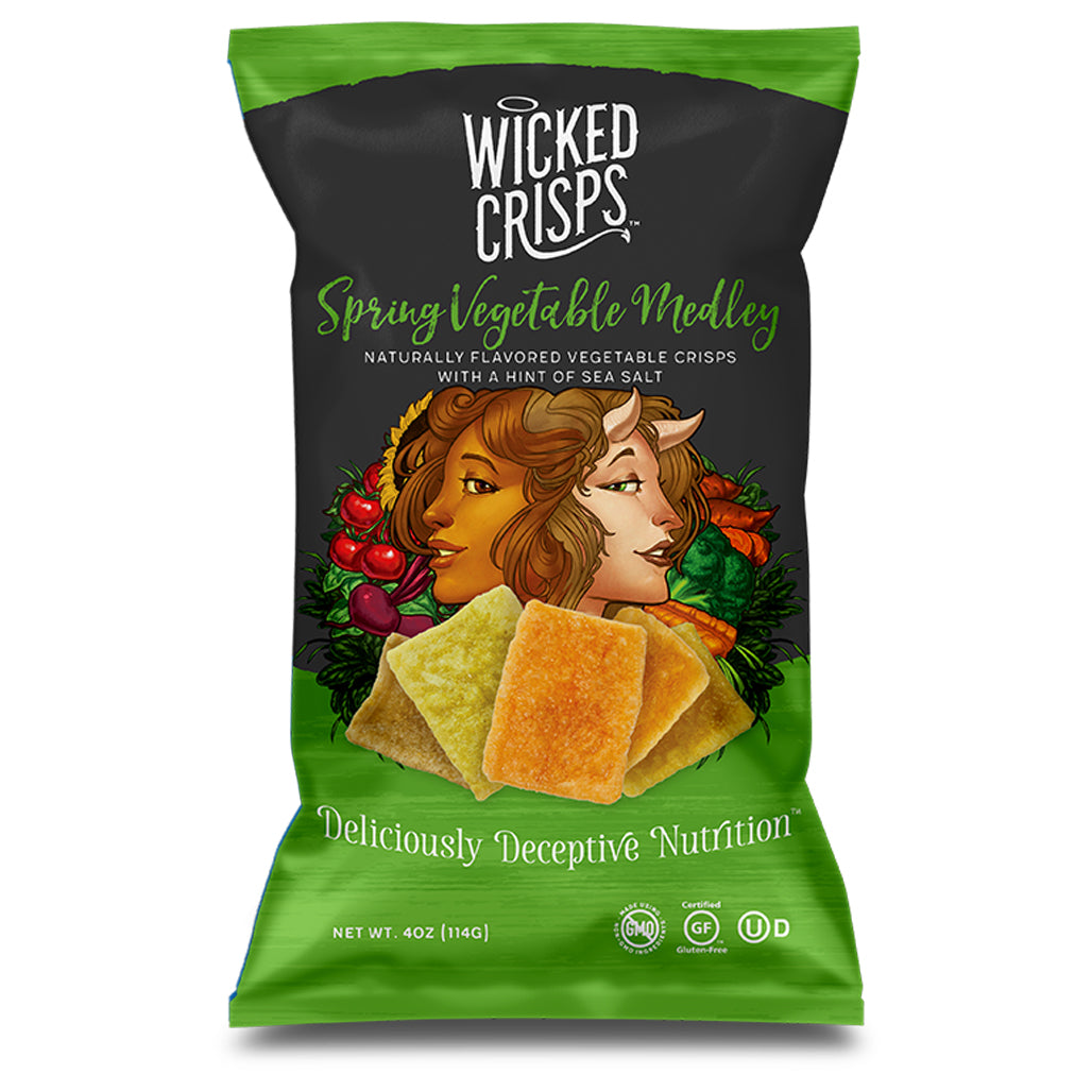 Wicked Crisps Vegetables קרקר קריספי בטעמי ירקות 