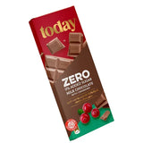 Today Chocolate with Cranberry שוקולד חלב ללא סוכר עם אוכמניות