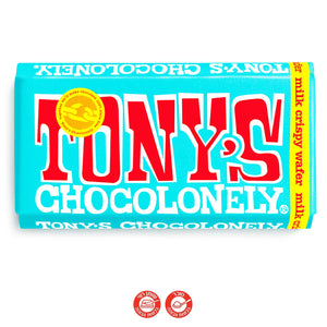 Tony's Crispy Wafer טוני'ס שוקולד חלב וופל קריספי