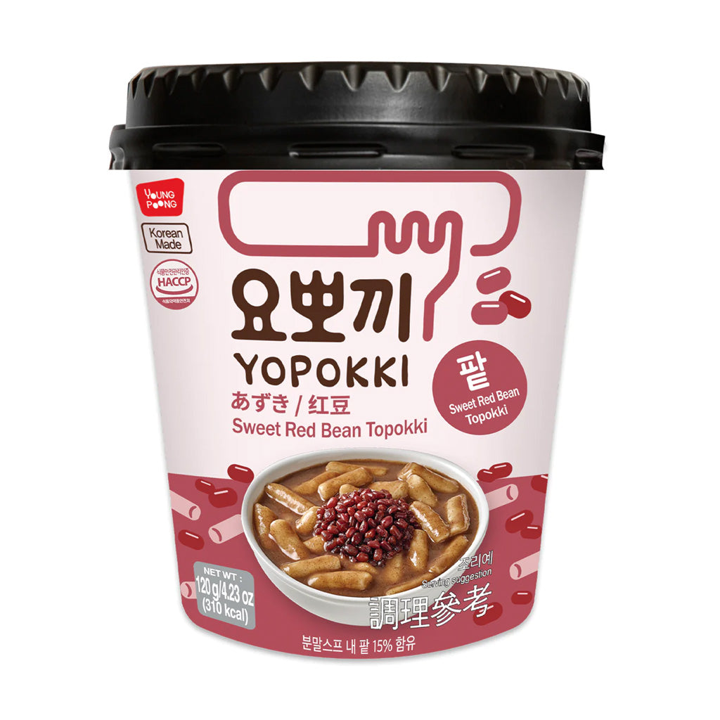 Yopokki Sweet Red Bean טופוקי שעועית אדומה