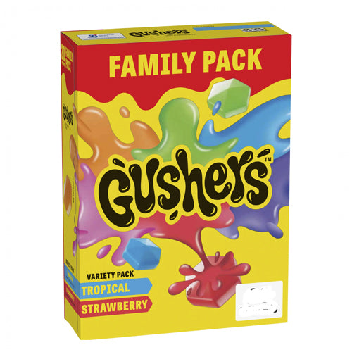 Gushers Tropical and Strawberry גאשרס טרופי ותות שדה