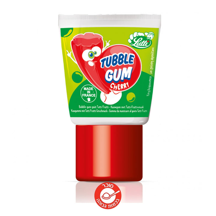 Tubble Color Tubble Gum Cherry מסטיק דובדבן בשיפור פשרת