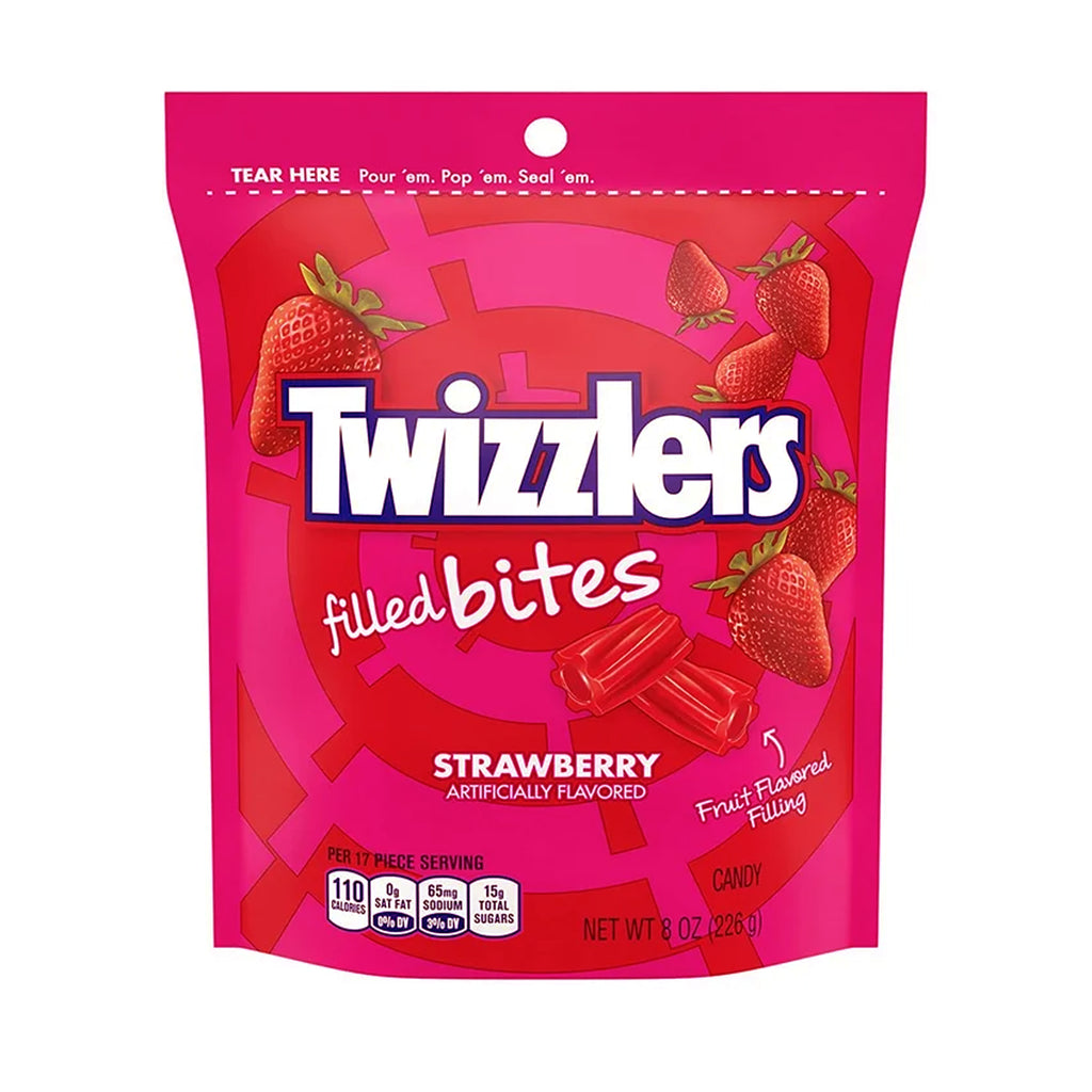 Hershey's Twizzlers Filled bites -  טוויזלר חמוץ מתוק ממולא