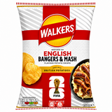 Walkers English breakfast bangers and mash צ׳יפס וולקר בטעם ארוחת בוקר בריטית - חטיפים