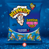 Warheads Super Sour Candy וורהאדס סוכריות על מקל סופר חמוצות