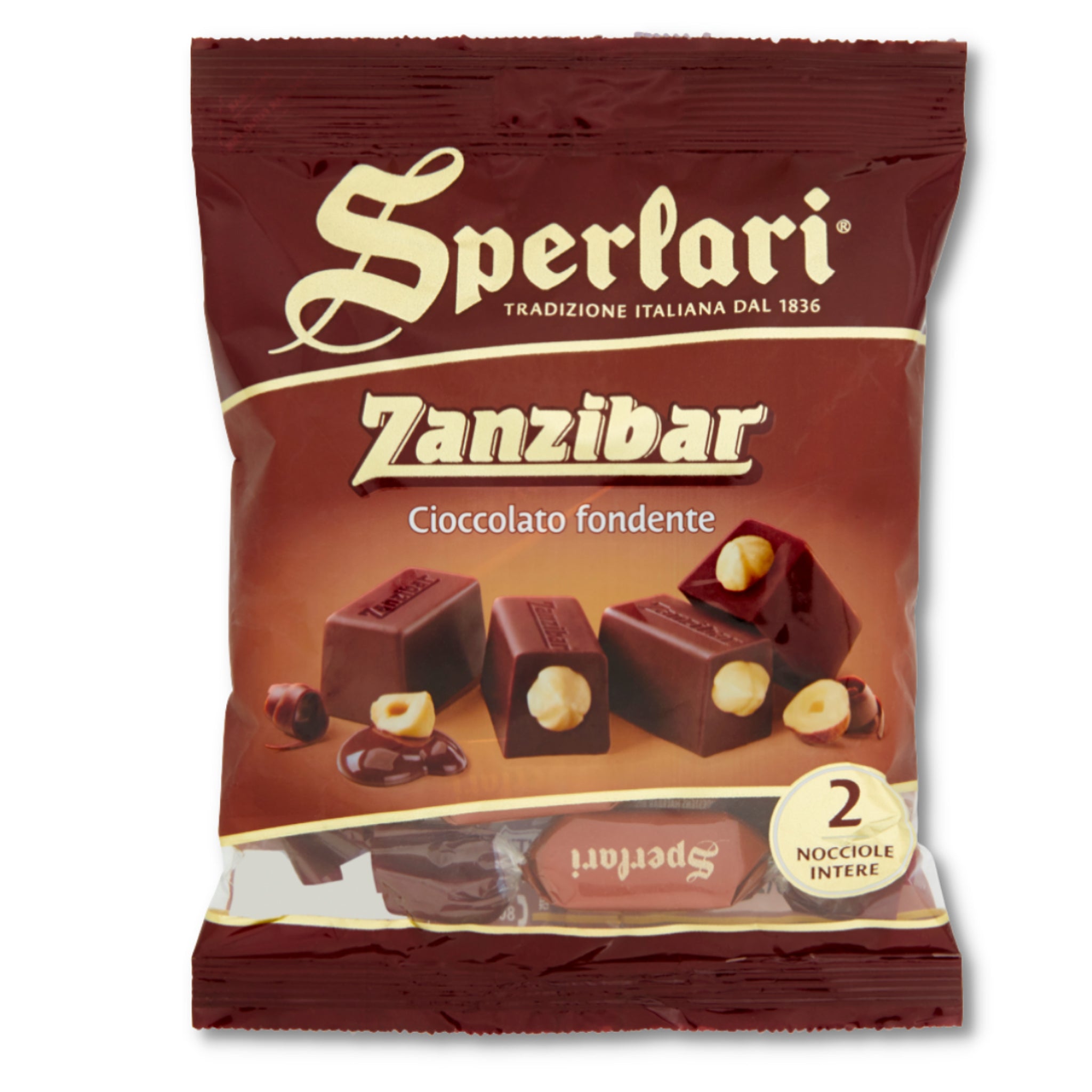 Sperlari Zanzibar Chocolate פונדט עם אגוזים שוקולד איטלקי