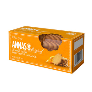 Annas Orange Thins עוגיות תוצרת שבדיה דקות בטעם תפוז
