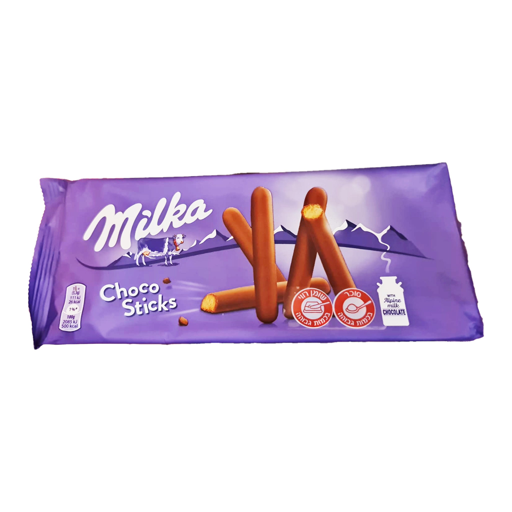 Milka Choco Sticks מקלות שוקולד וופל מילקה