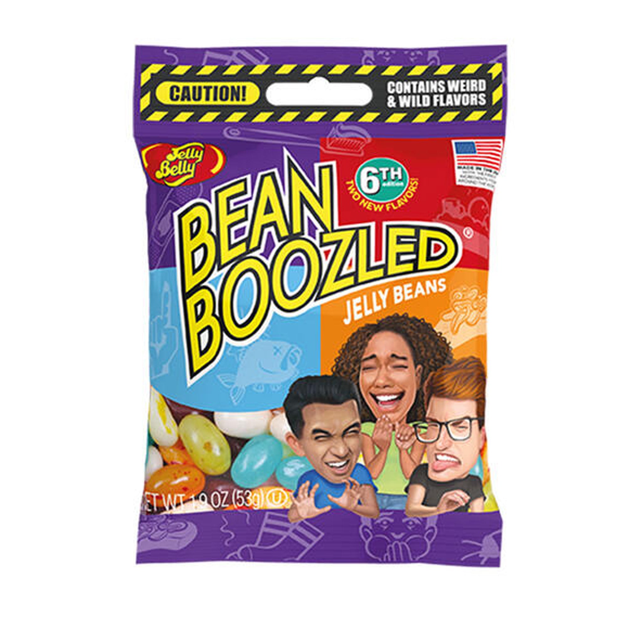 Jelly Belly Bean Boozled סוכריות ג'לי בטעמי הפתעה מהדורה 6