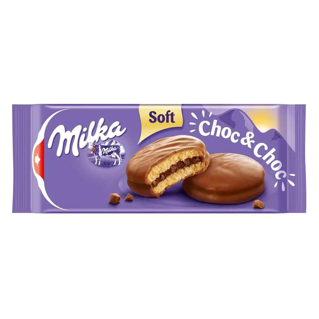 Milka Choc & Choc עוגיות ספוג מילקה עם שוקולד