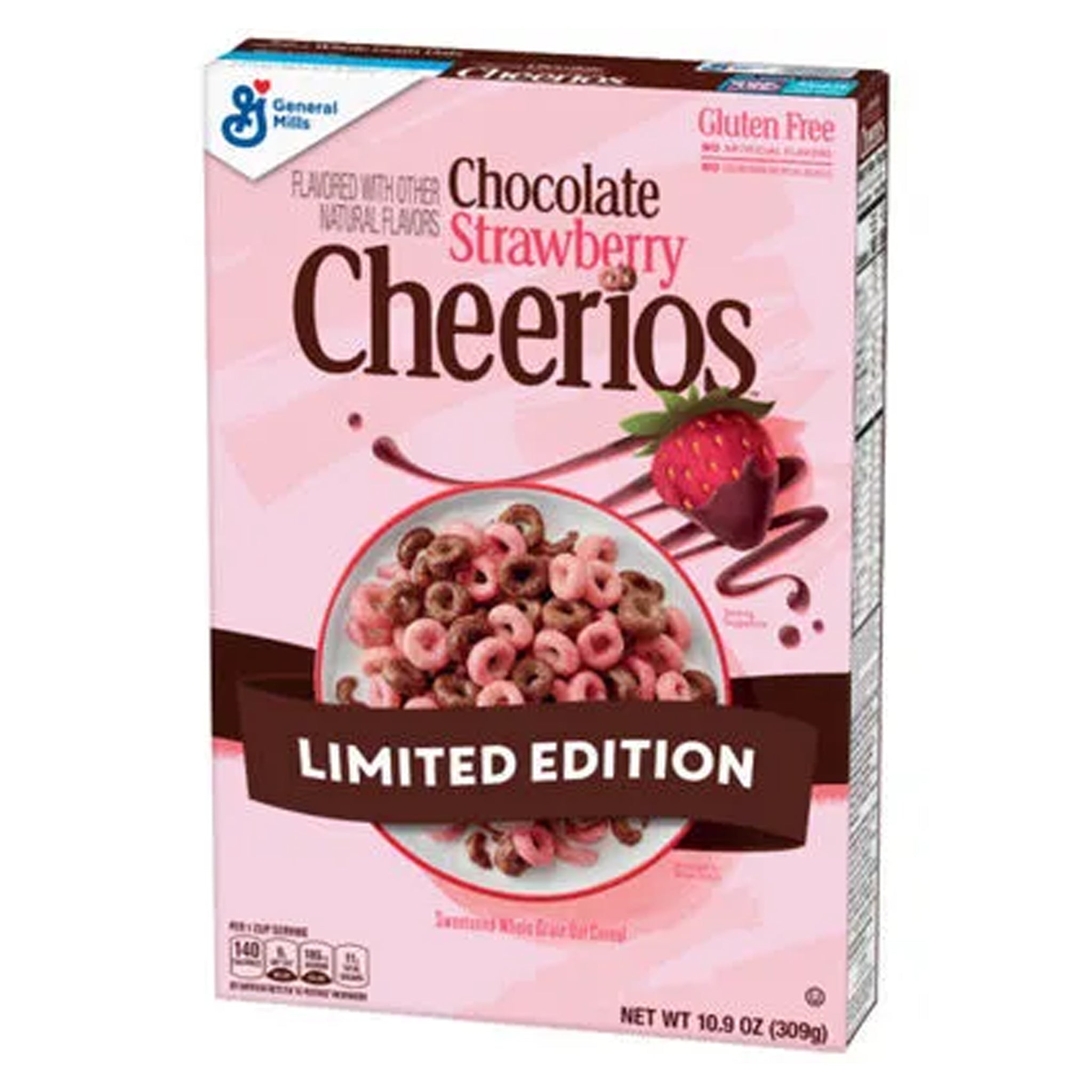 Cheerios Chocolate Strawberry Gluten Free צ'יריוס תות שוקולד מהדורה מוגבלת ללא גלוטן