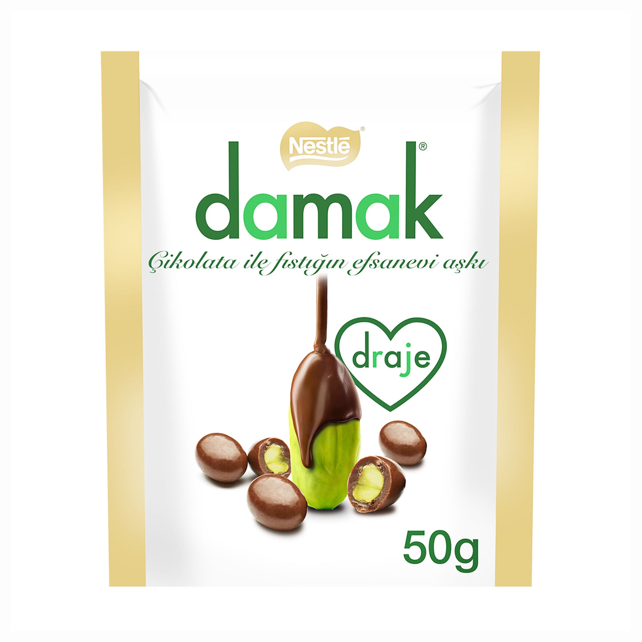 Nestle Damak draje דרז'ה מצופה שוקולד חלב נסטלה
