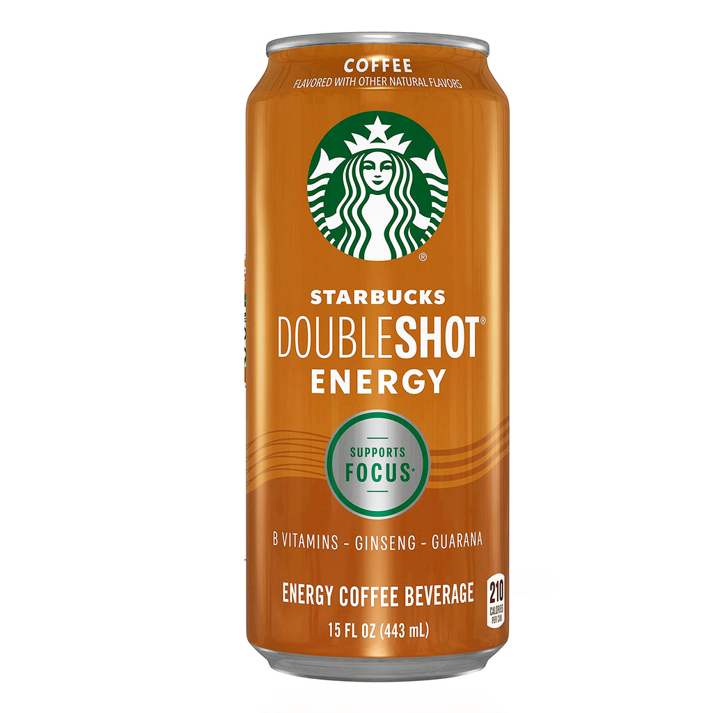 STARBUCKS Double Shot Energy סטארבקס אנרג'י משקה אנרגיה בטעם קפה