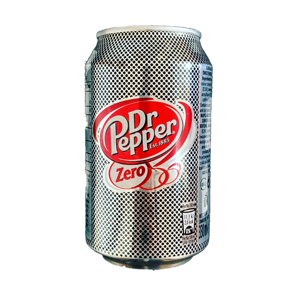 Dr Pepper Zero  - ד"ר פפר זירו - טעימים