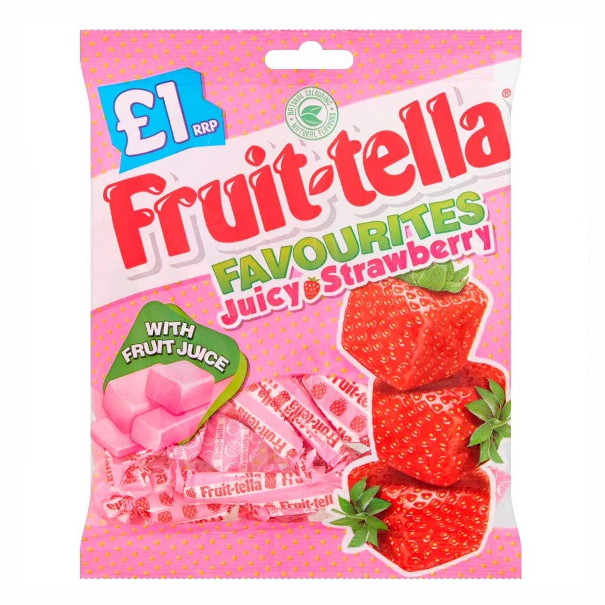 Fruit-tella Strawberry טופי בטעם תות