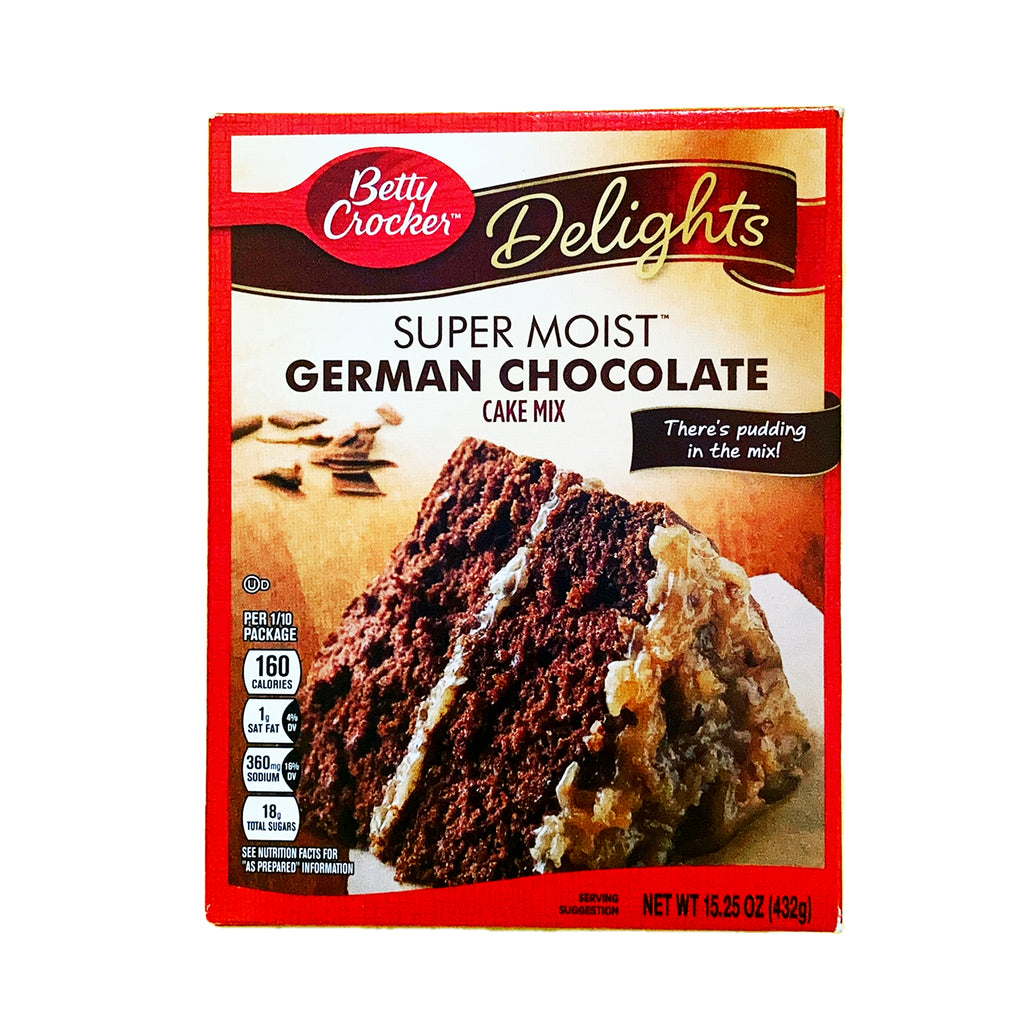 Betty Crocker German Chocolate - תערובת להכנת עוגת שוקולד גרמנית - טעימים
