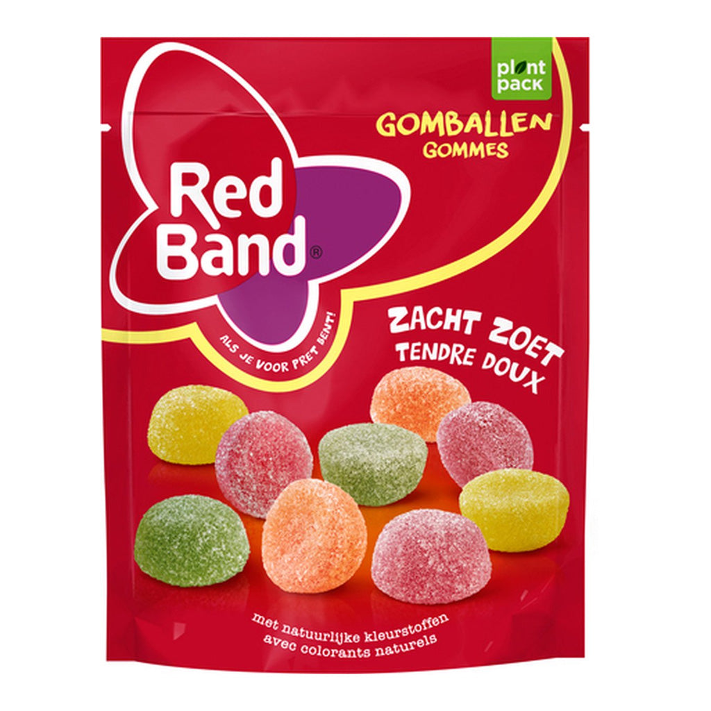 Red Band Gomballen סוכריות גומי מצופות סוכר