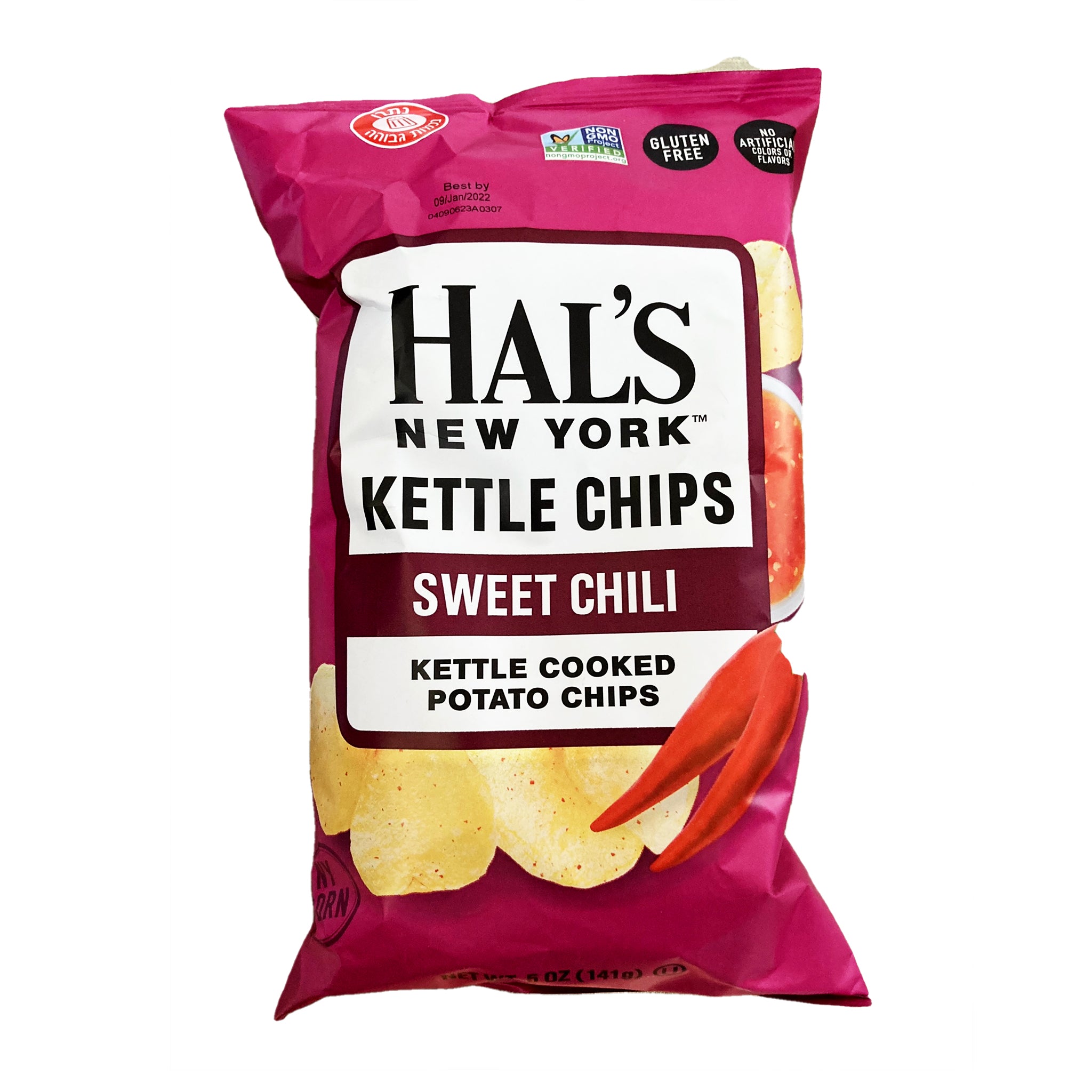 Hal's Kettle Chips Sweet Chilli צ'יפס בטעם צ'ילי מתוק טעימים