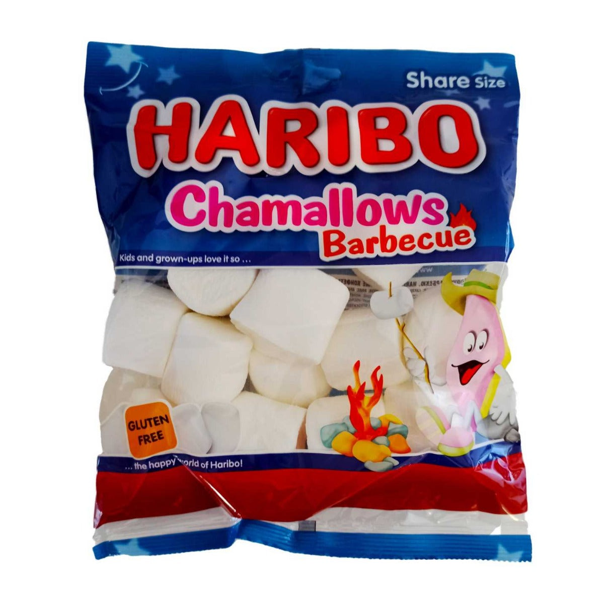 haribo Chamalloows Barbecure - מרשמלו הריבו לבן - טעימים
