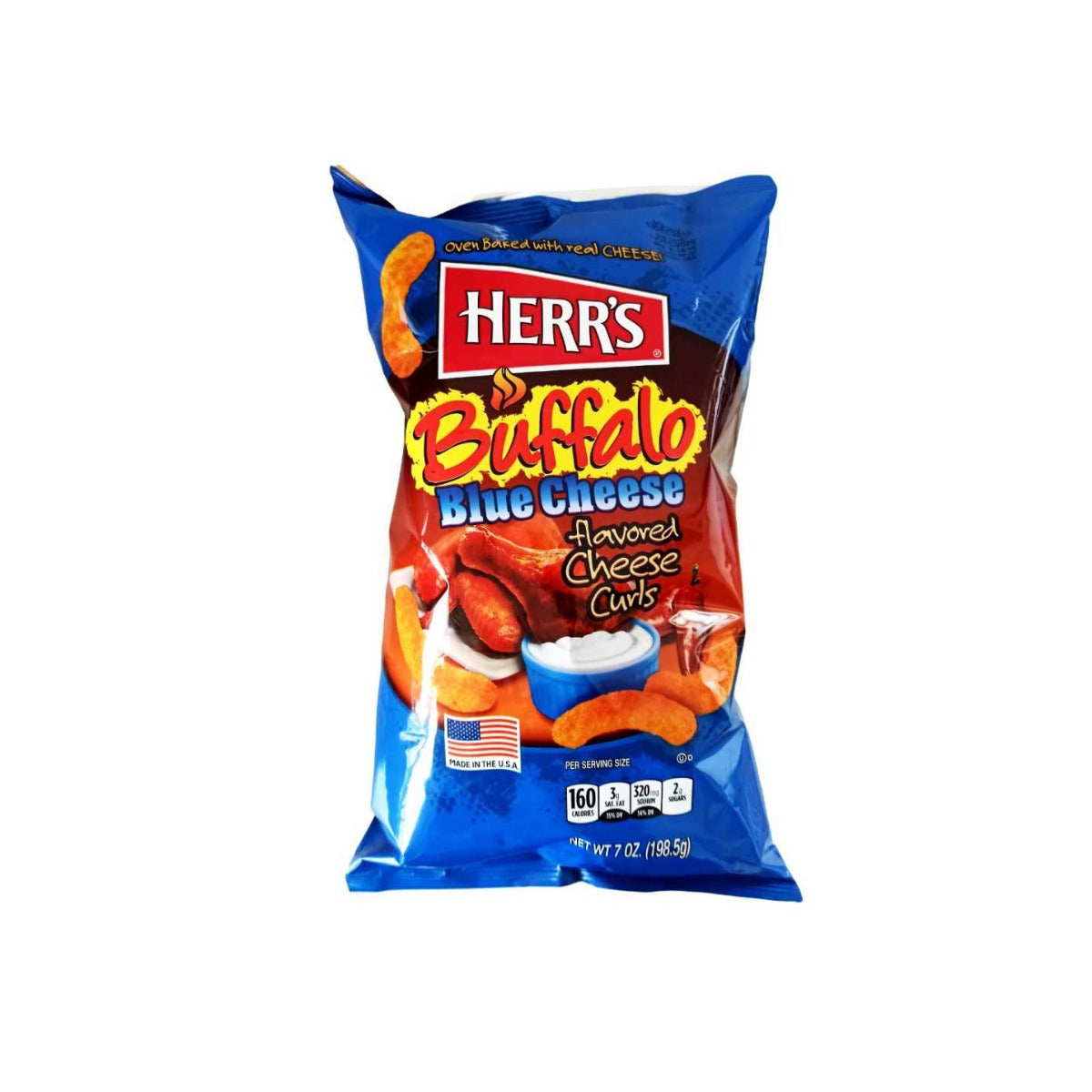 Herr’s Chips Buffalo blue cheese - חטיף בוטנים - טעימים