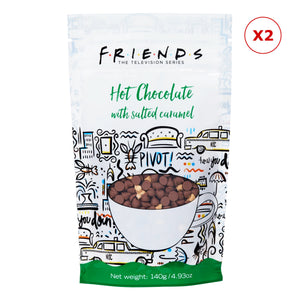 Friends hot chocolate with Caramel חברים שוקו קרמל