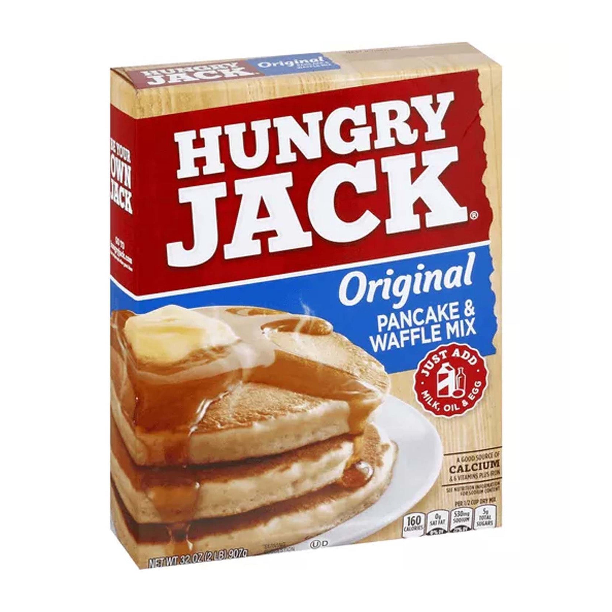 Hungry Jack Original Pancake & Wafer Mix ג'ק תערובת פנקייק וופל בלגי