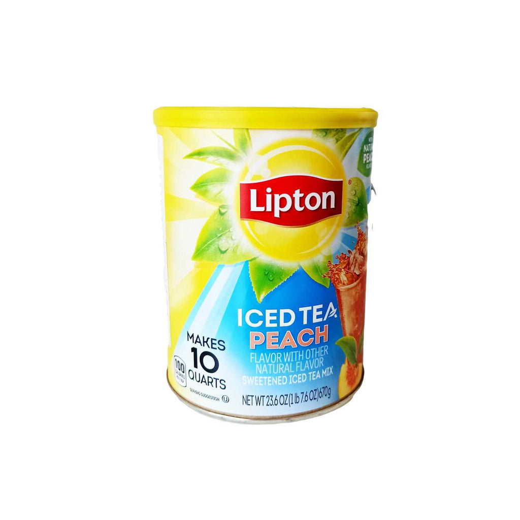 Lipton Peach Tea -  אבקה להכנת משקה תה אפרסק ליפטון - טעימים