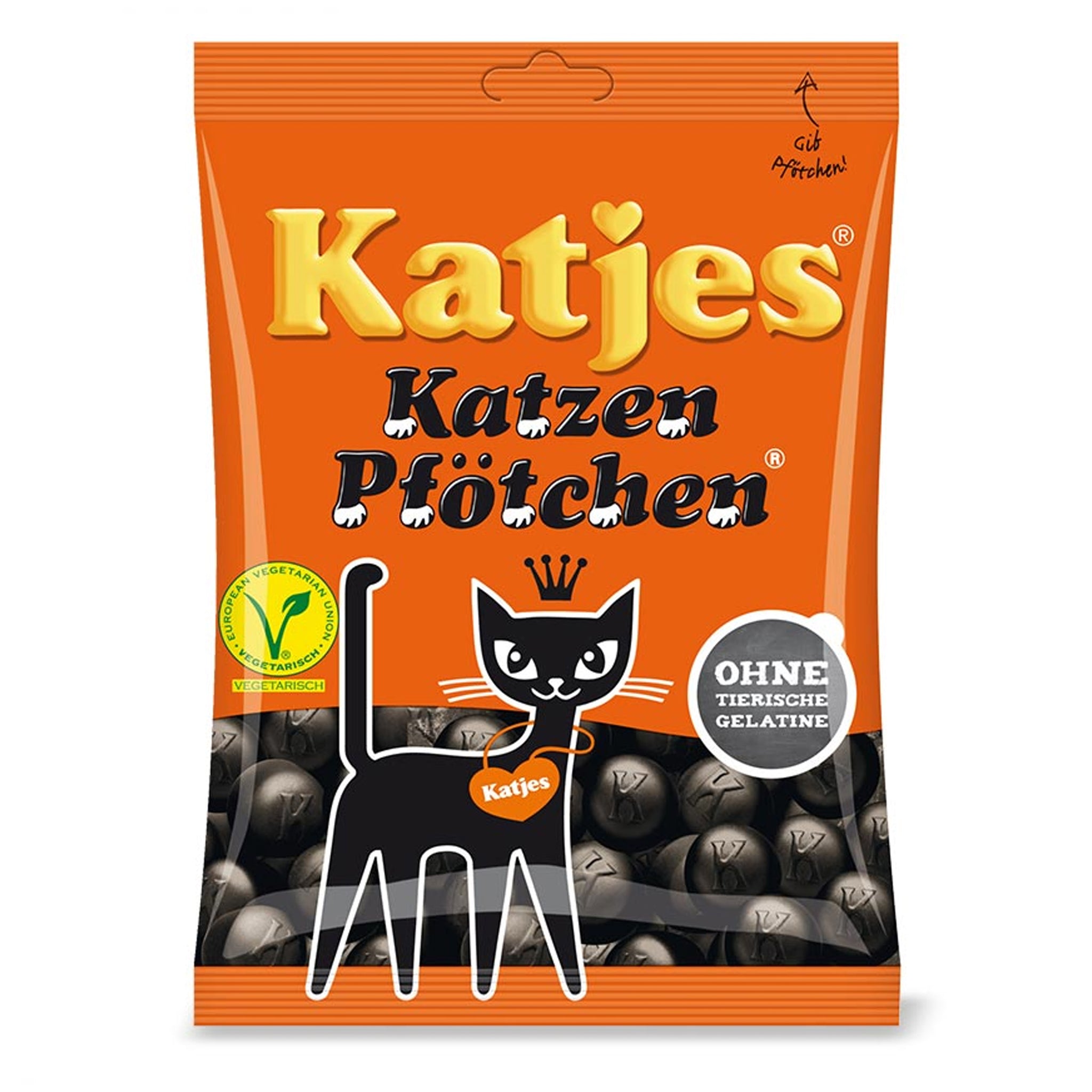Katjes Cat Pows ליקריץ כפות חתולים