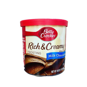 Betty Crocker Milk Chocolate Frosting -תערובת להכנת ציפוי שוקולד לעוגה - טעימים
