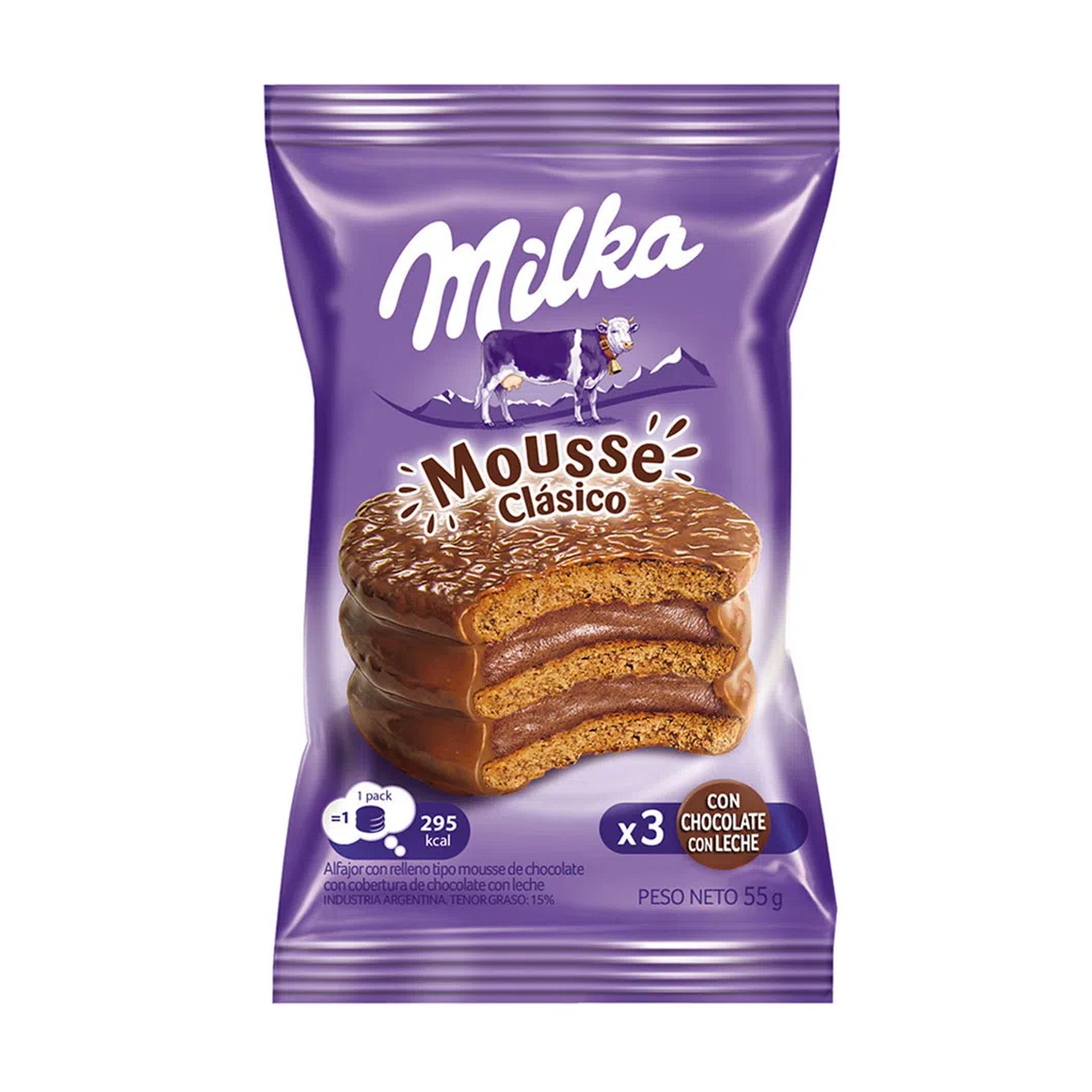 Milka Mousses Chocolate עוגיות מילקה עם שוקולד מוס