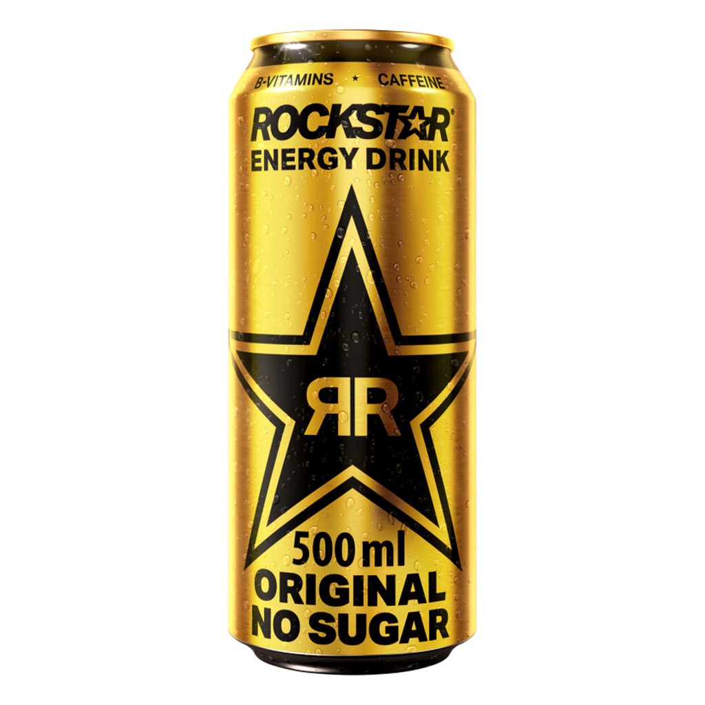 RR RockStar Ginseng Energy Drink  רוקסטר משקה אנרגיה בטעם ג'ינסנג