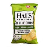 Hal's Kettle Chips Sour Cream & Onion צ'יפס שמנת בצל טעימים