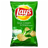 Lay's Sour Cream and Onion לייס צ'יפס שמנת בצל