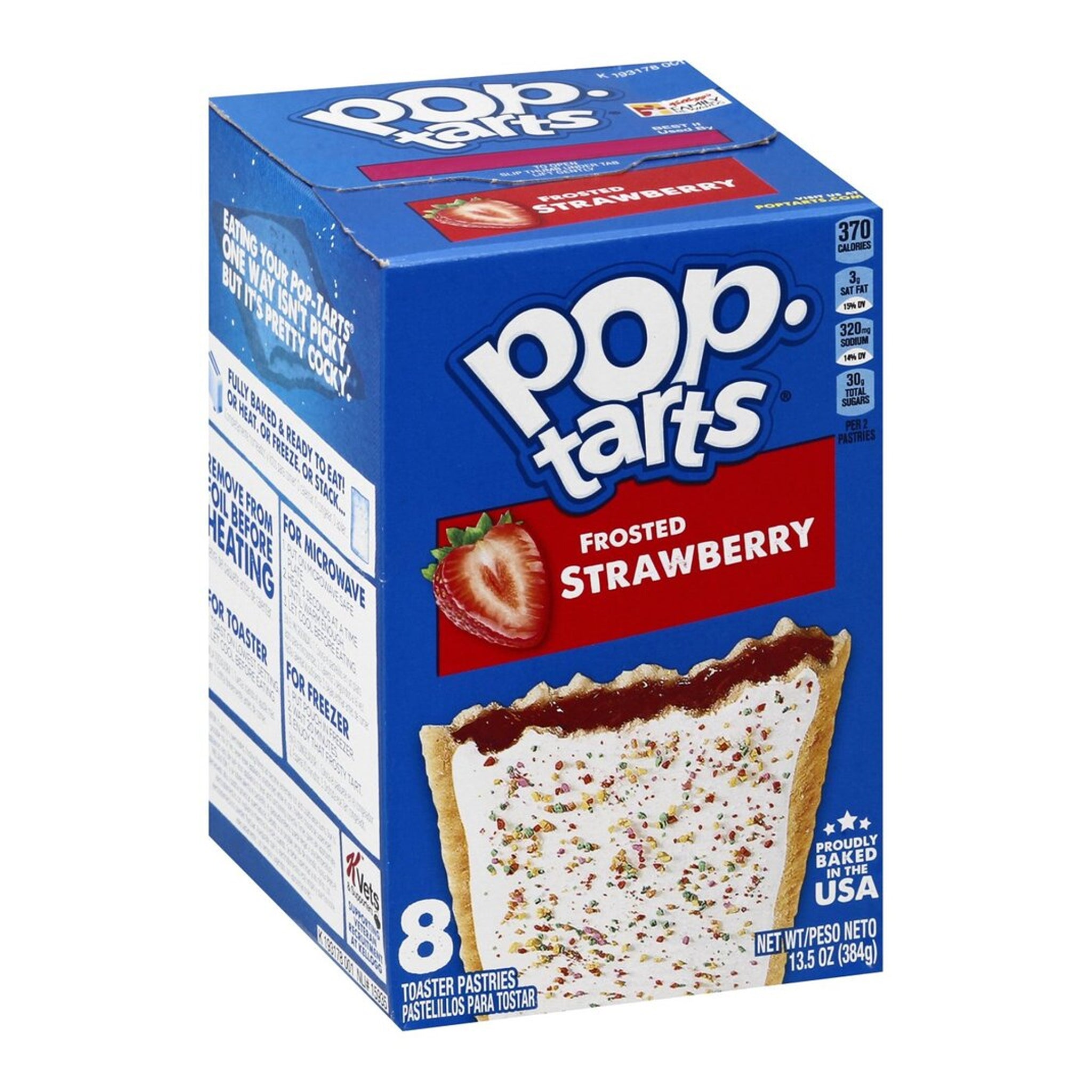 Pop Tarts Frosted Strawberry Frosted - פופטארטס קרם תות
