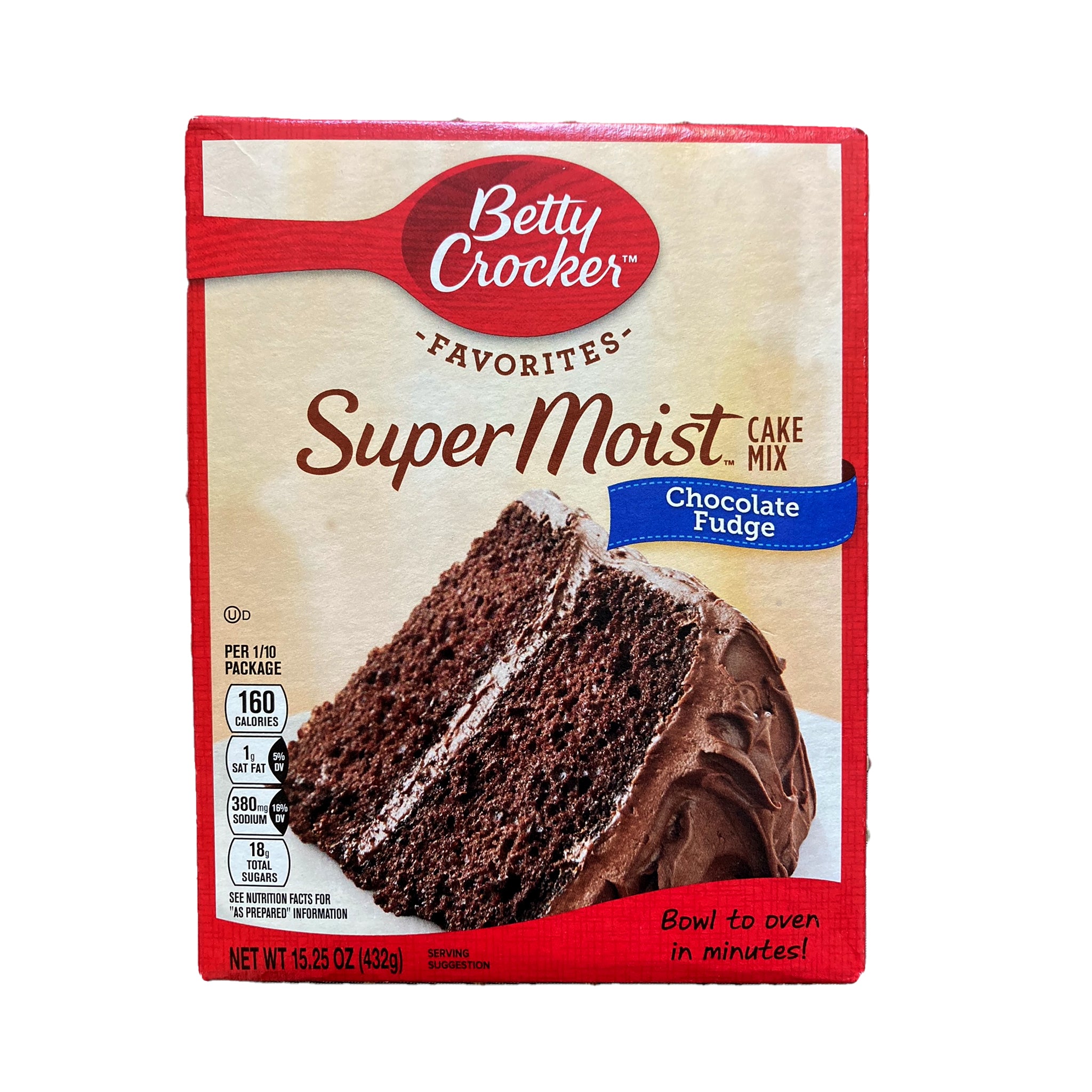 Betty Crocker Super Moist Chocolate fudge עוגה להכנה מהירה פאדג שוקולד טעימים