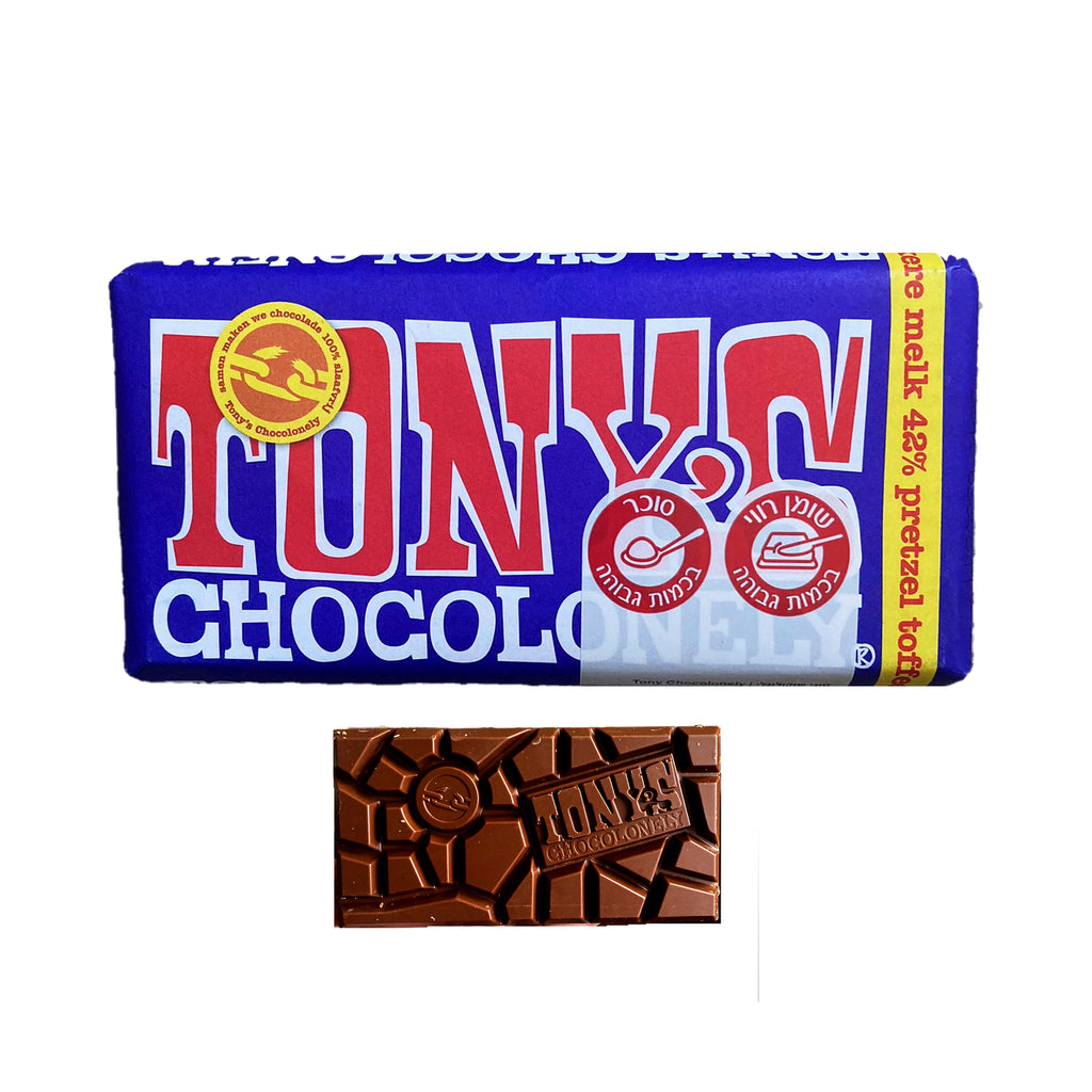 Tony's Chocolonely שוקולד טוני פרצל וטופי - טעימים