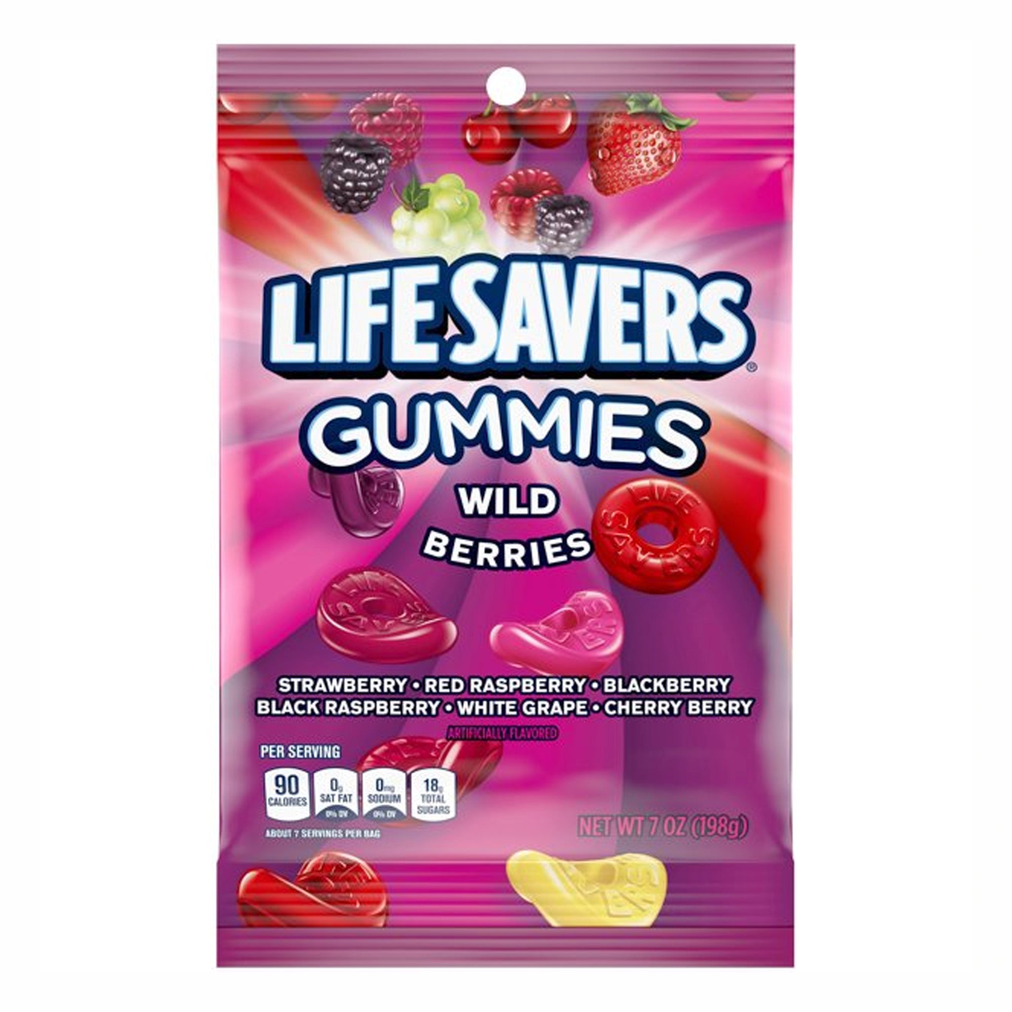 Life Savers Gummies Wild Berries לייף סייברס גומי בטעמי אוכמניות