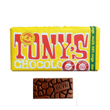Tony's Chocolonely  שוקולד טוני  חלב שברי נוגט - טעימים